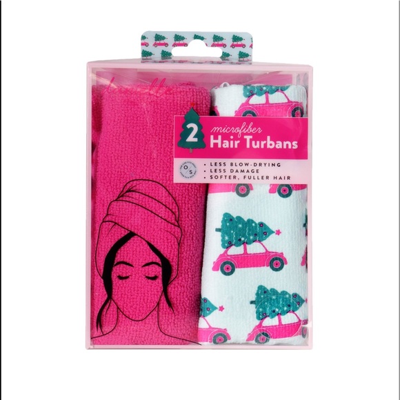 Wet Brush And Hair Turbans Set - Picture 4 of 8